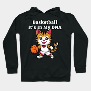 Funny Basketball Catq Hoodie